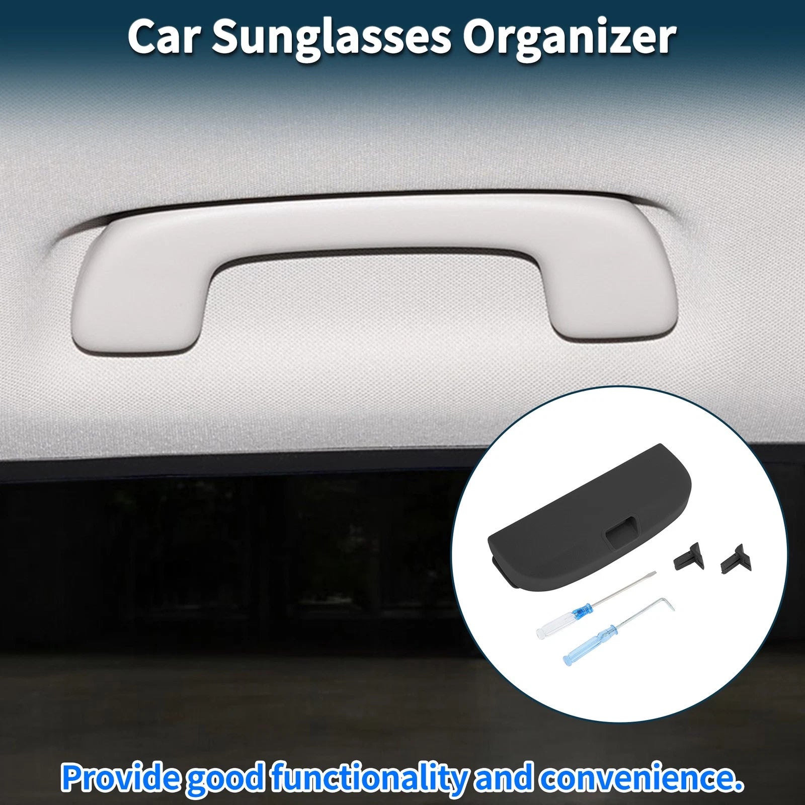 Car Sunglasses Case Storage for Mercedes-Benz E Class Eyeglasses Holder