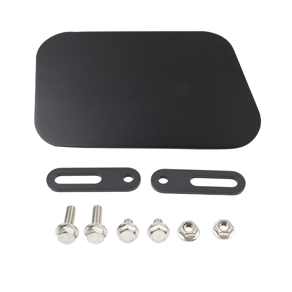 Right Side Number Plate Panel Cover for Motorcycle (Universal)