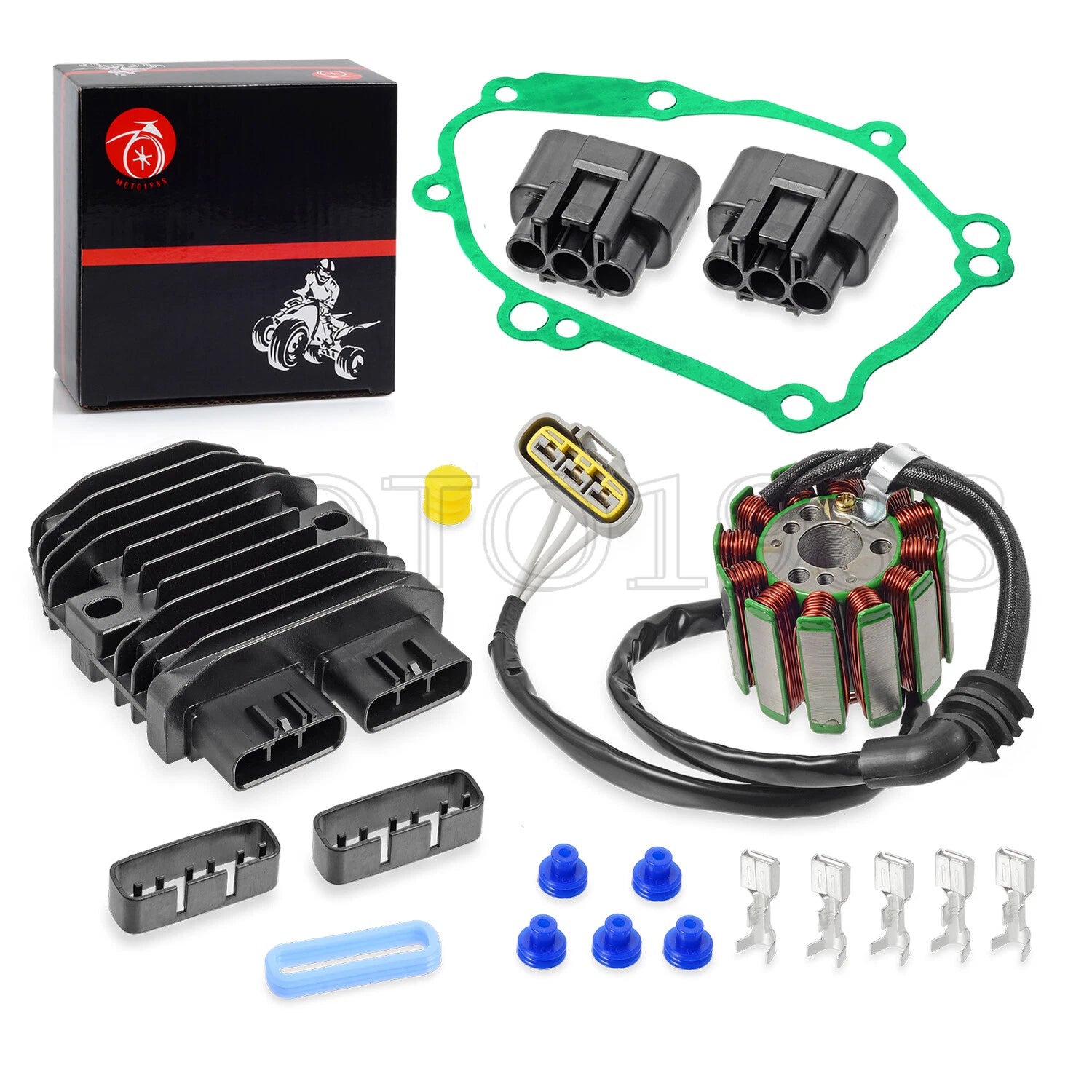 Magneto Stator and Regulator Gasket for Yamaha R1 FZ1 FZ8 (2007–2015)