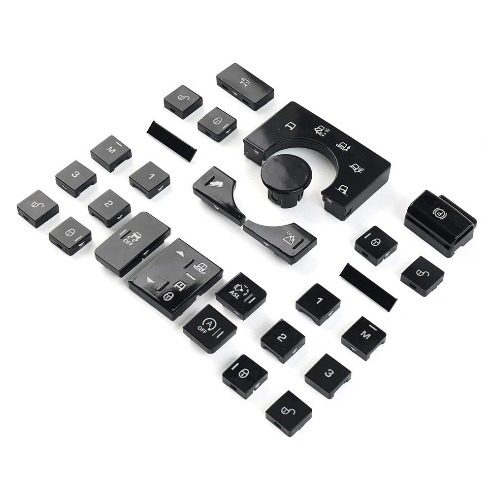 Inner Window Lift Switch Terrain Mode Button Cover For Land Rover Range Rover