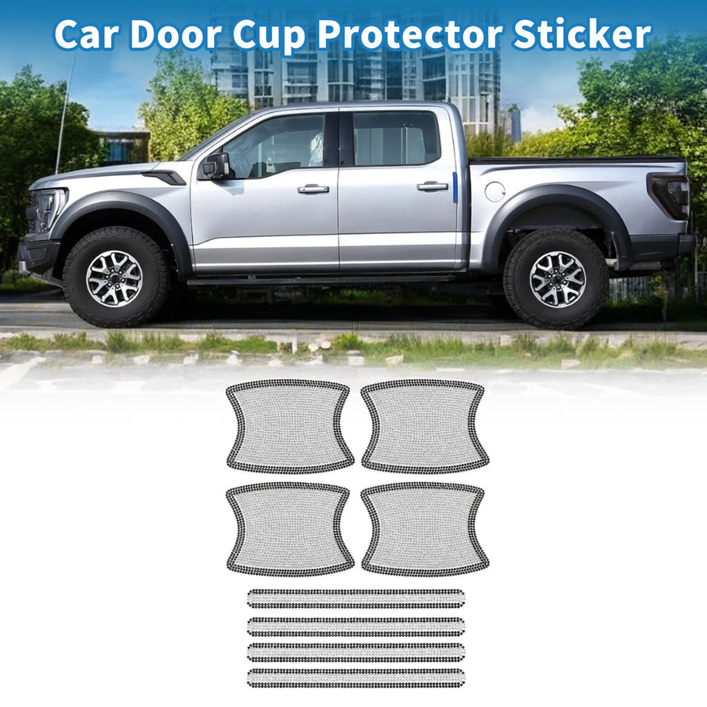 Door Handle Scratch Protector Film for Universal Use (8x10cm)