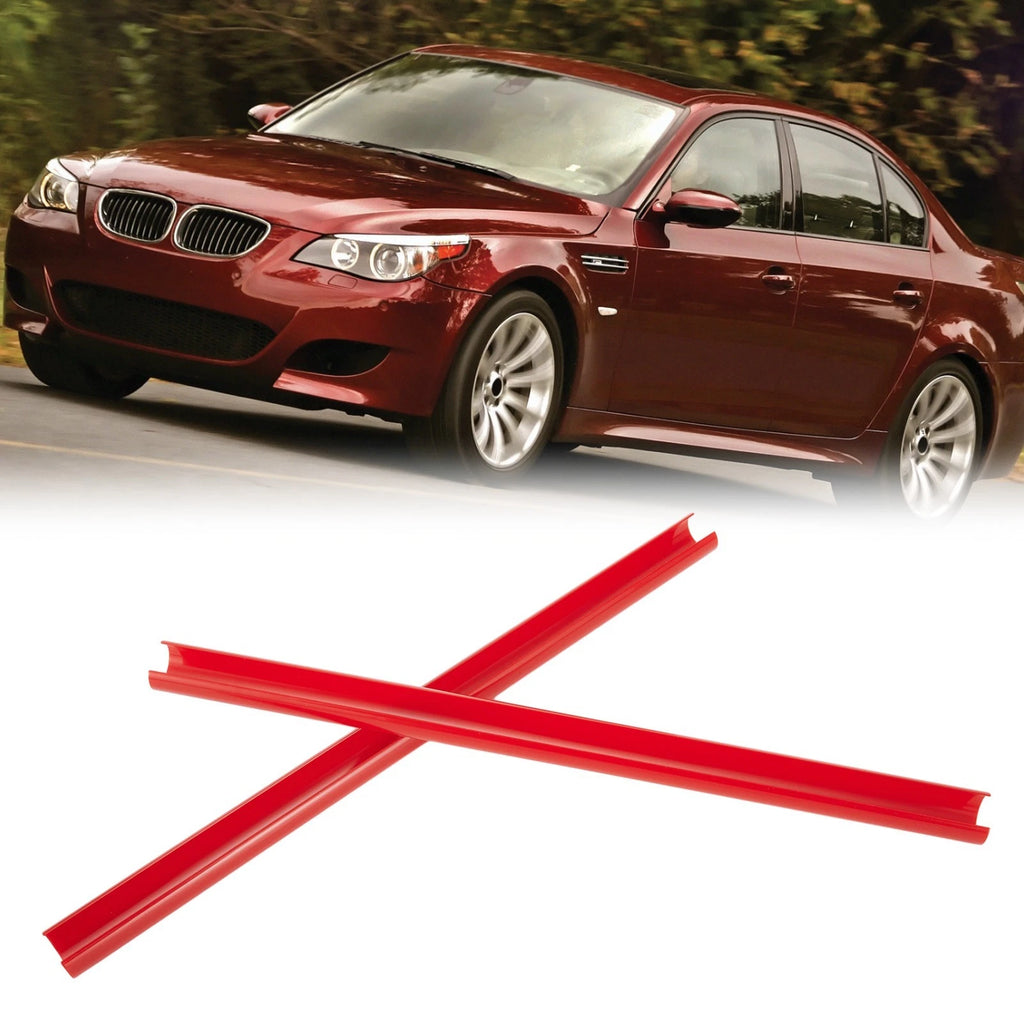 2X Grill Bar V Brace Set for BMW E60 E65 E66 (2003–2010)