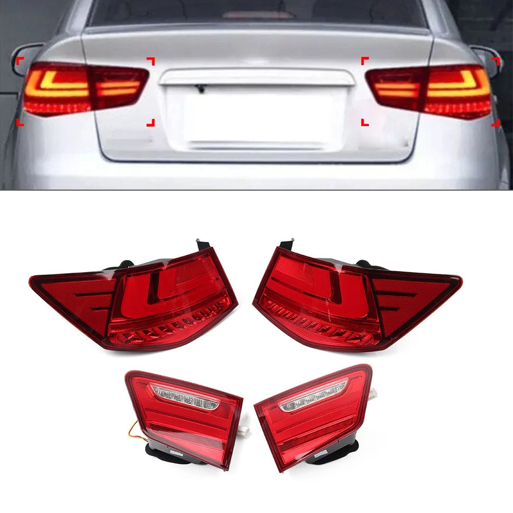 LED Dynamic Turn Signal Tail Light Assembly for Kia Forte (2009–2013)