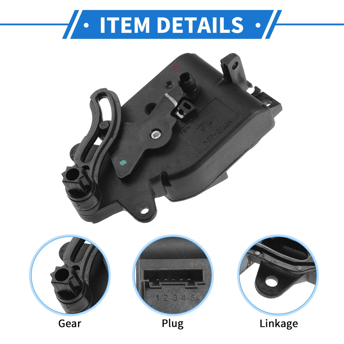 HVAC Heater Blend Door Actuator Replacement for Audi A3 (2006–2013)
