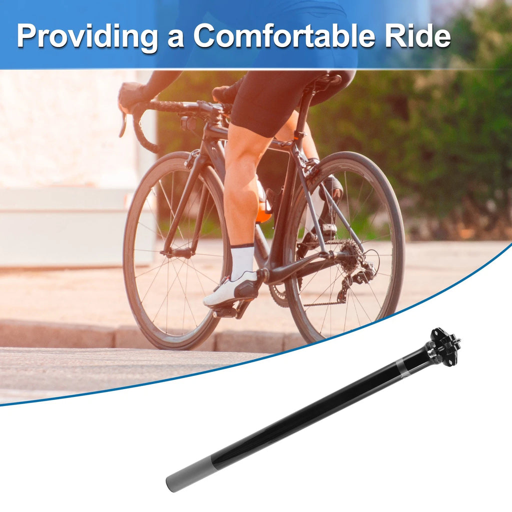 Bike Seat Posts 27.2mmx450mm Adjustable for Carbon Fiber Saddle Angle