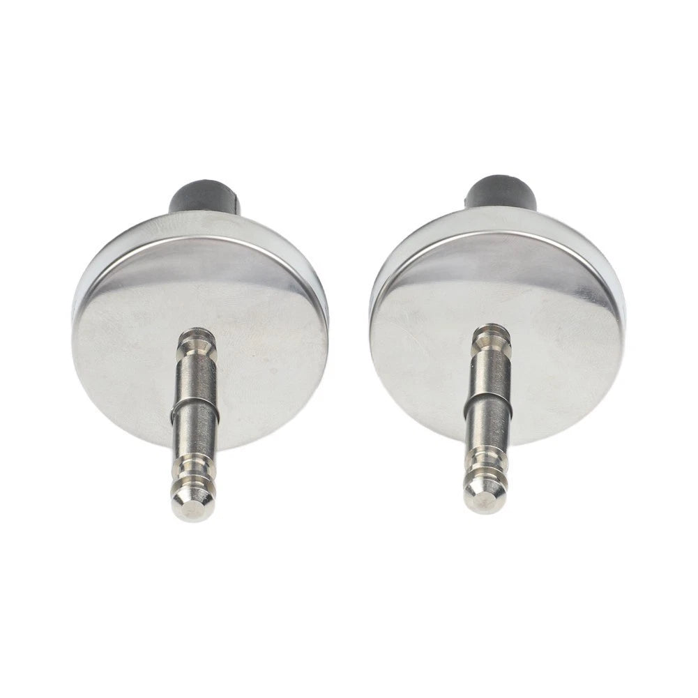 2X Toilet Seat Hinges for Quick Fitting
