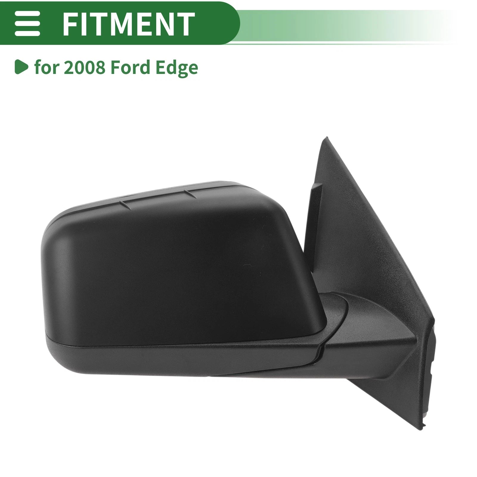 Right Driver Side Door Mirror Replacement 3 Pins for Ford Edge (2008–2014)