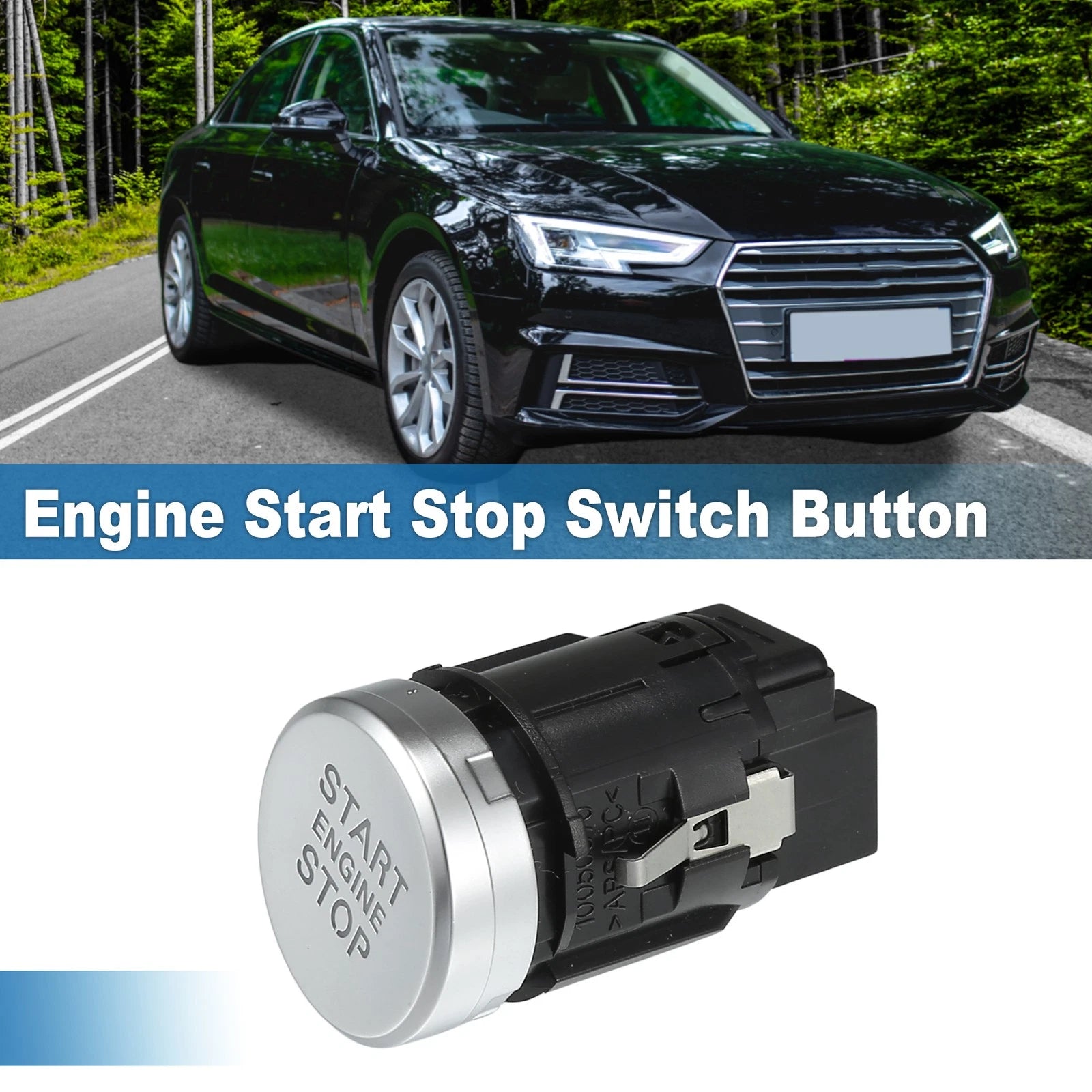 Engine Start Stop Switch Button Replacement for Audi Q5 (2013–2016)