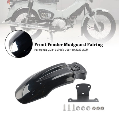 Front Fender Mudguard Fairing for Honda CC110 Cross Cub 110 (2023–2024) T9