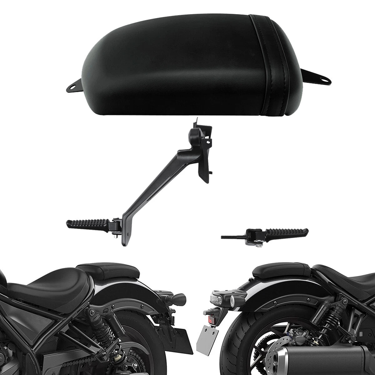 Passenger Seat Pillion Footrests Bracket for Honda Rebel 1100 (2021–2024)