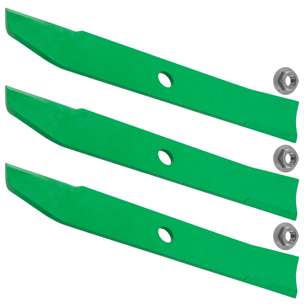 Deck Blade 42 Inch Replacement with Nuts for Toro 78355 (2015–2019)