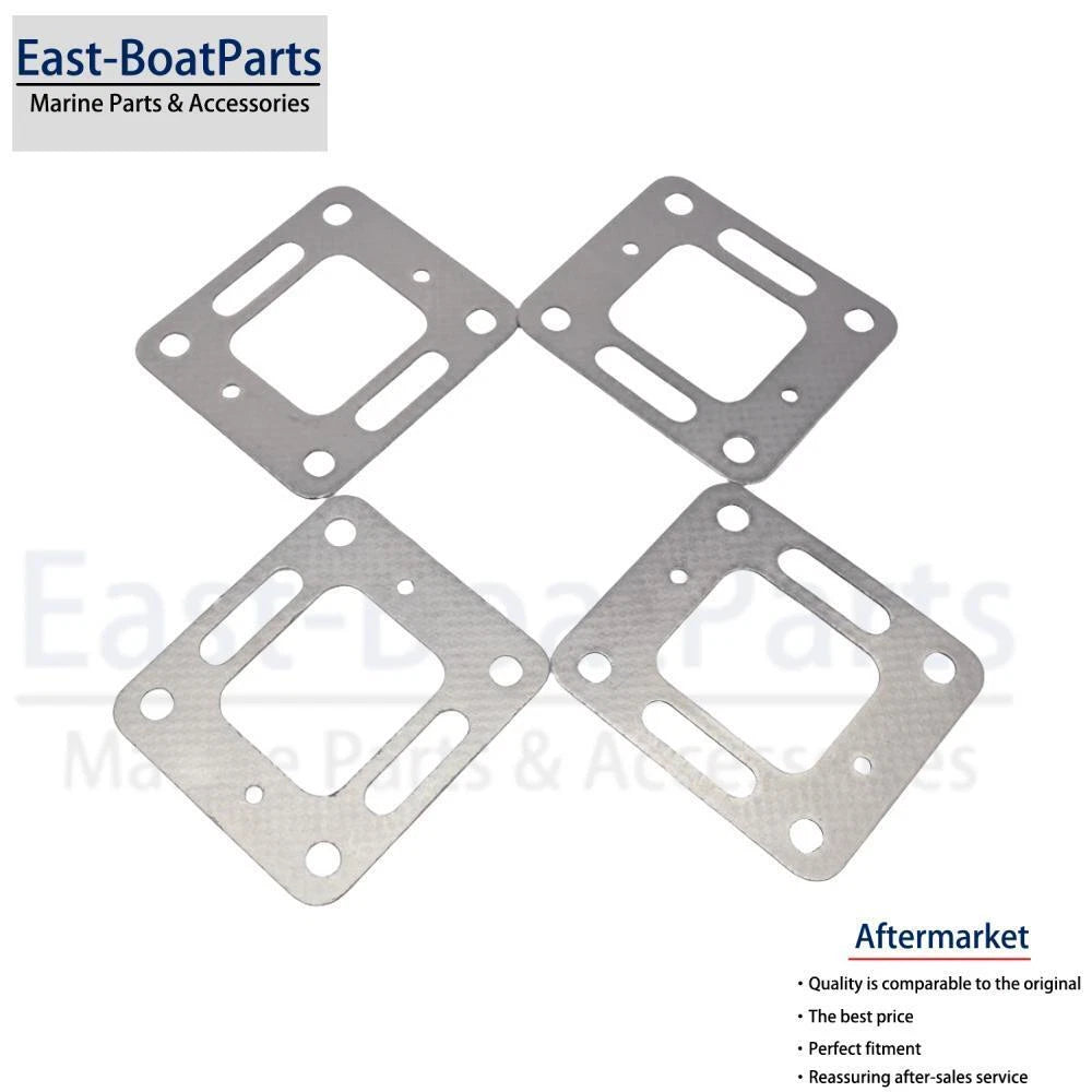 4PCS Gasket for Mercruiser 4.3L 5.7L 7.4L 350 MAG 27-860233 863724 18-0897 30240