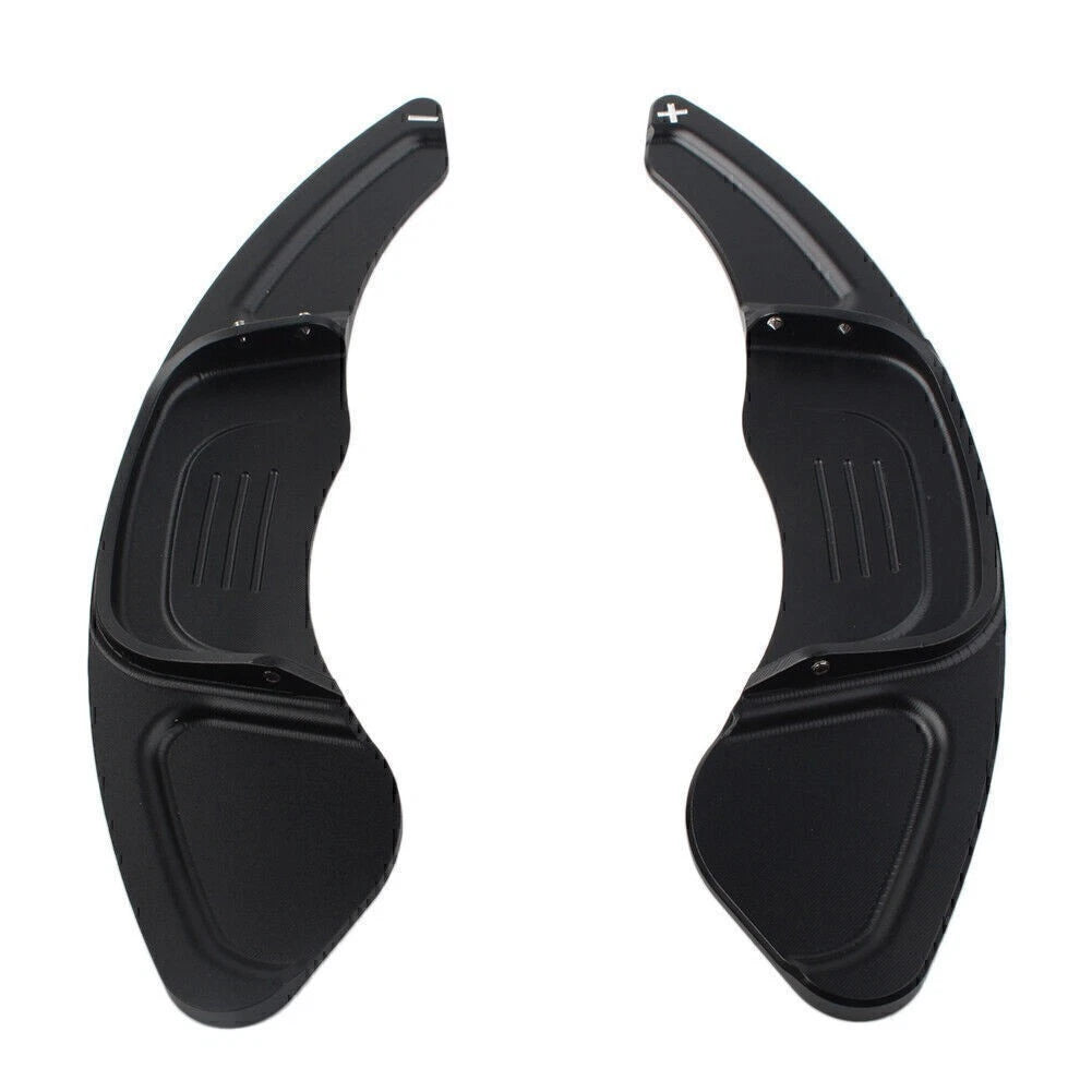 Pair of Steering Wheel Paddle Shifters for VW Golf 7 (2015–2019) Black
