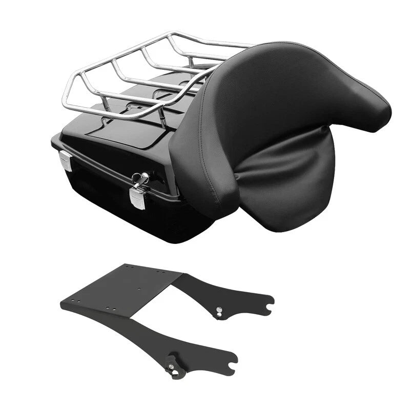 Chopped Trunk Backrest Mount Rack for Harley Touring Electra Glide (1997–2008)
