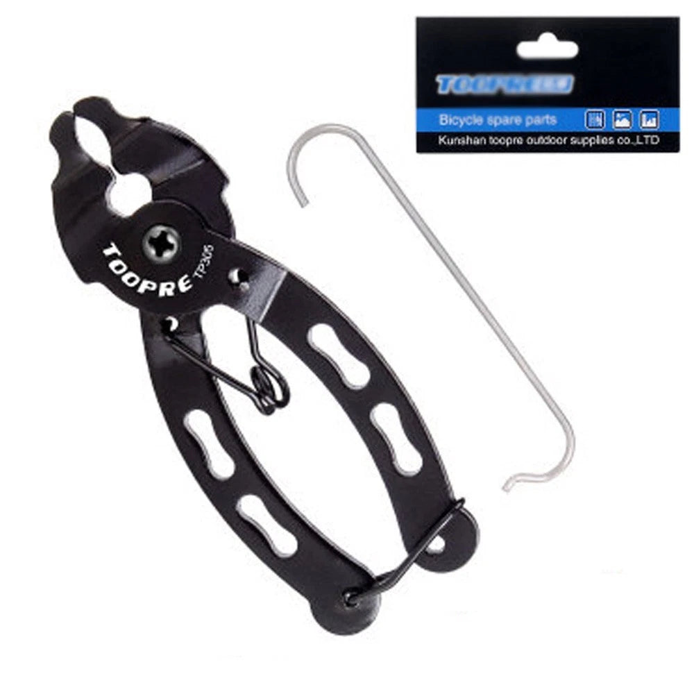 Bike Link Chain Removal Tool + Hook Clamp Quick Release for All Models