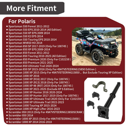 Steering Post Shaft Stem & Bushing Bracket for Polaris Sportsman (2008–2021)