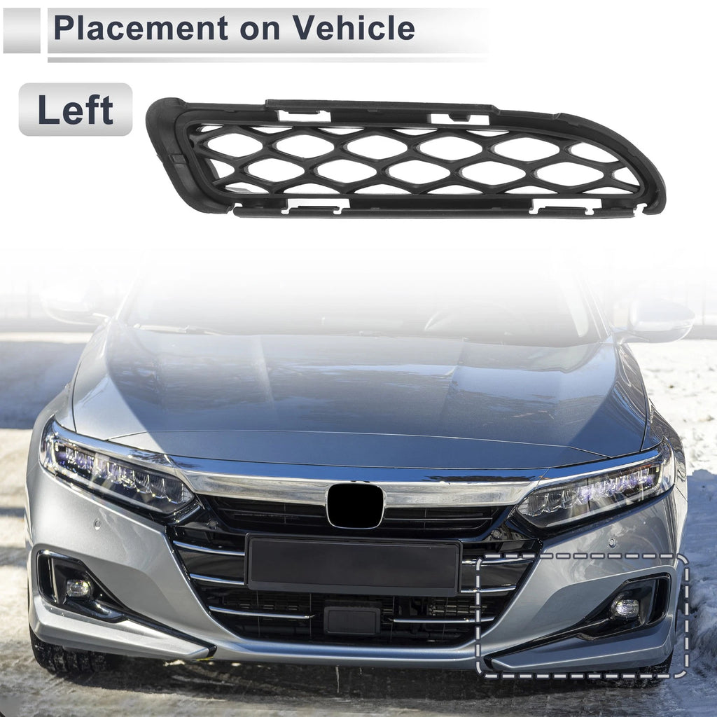Front Left Fog Light Grill Replacement for Dodge Durango (2018–2020)