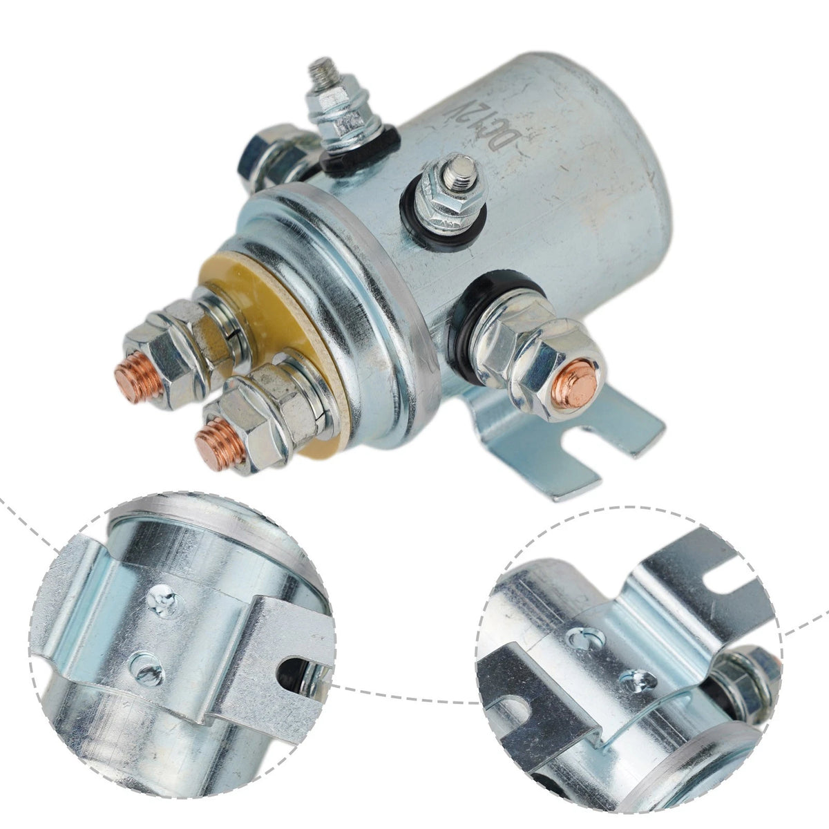Winch Relay for Universal Applications (300A Contact Load, 600A Switch)