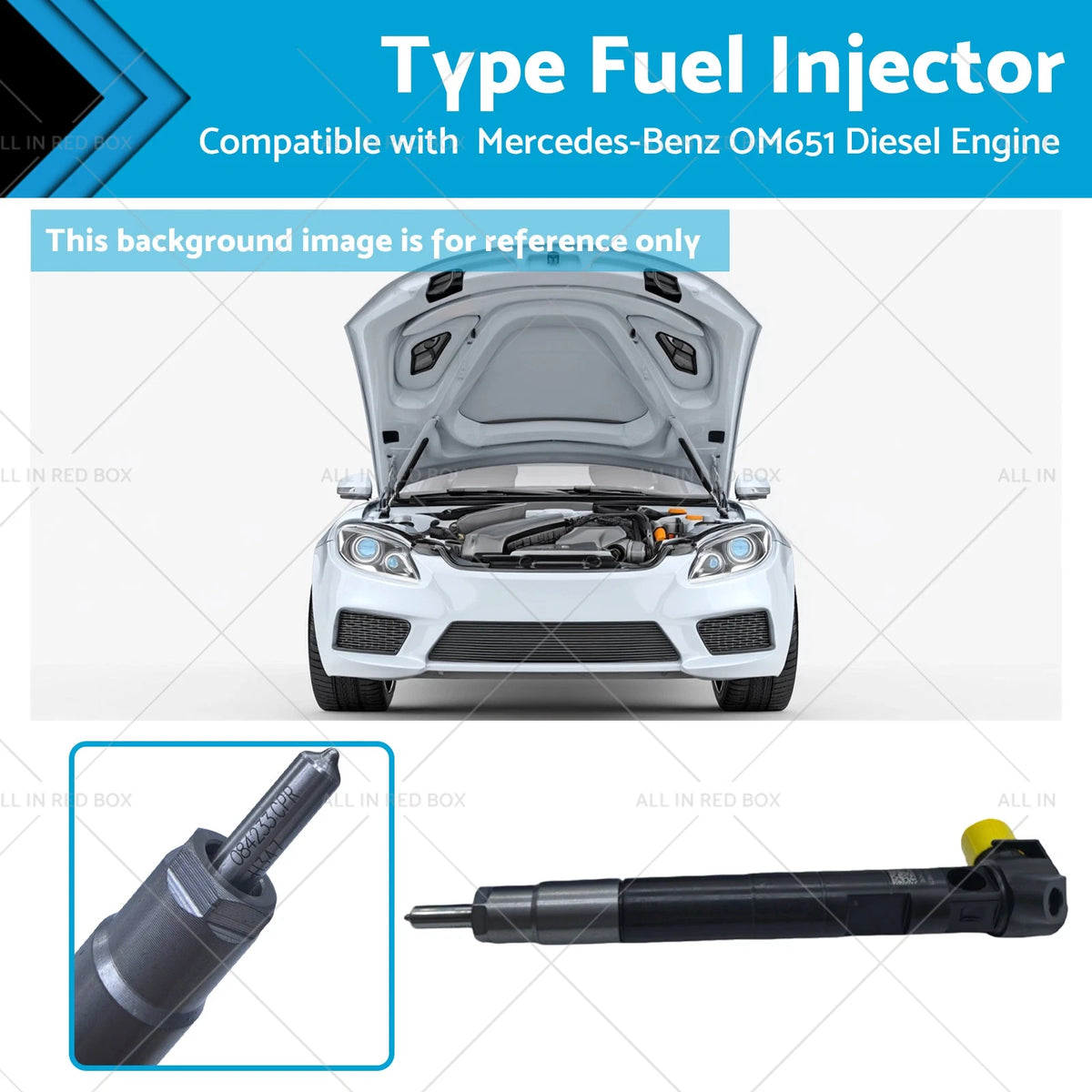 Fuel Injector for Mercedes-Benz A-Class (A6510704987, 28342997) Diesel