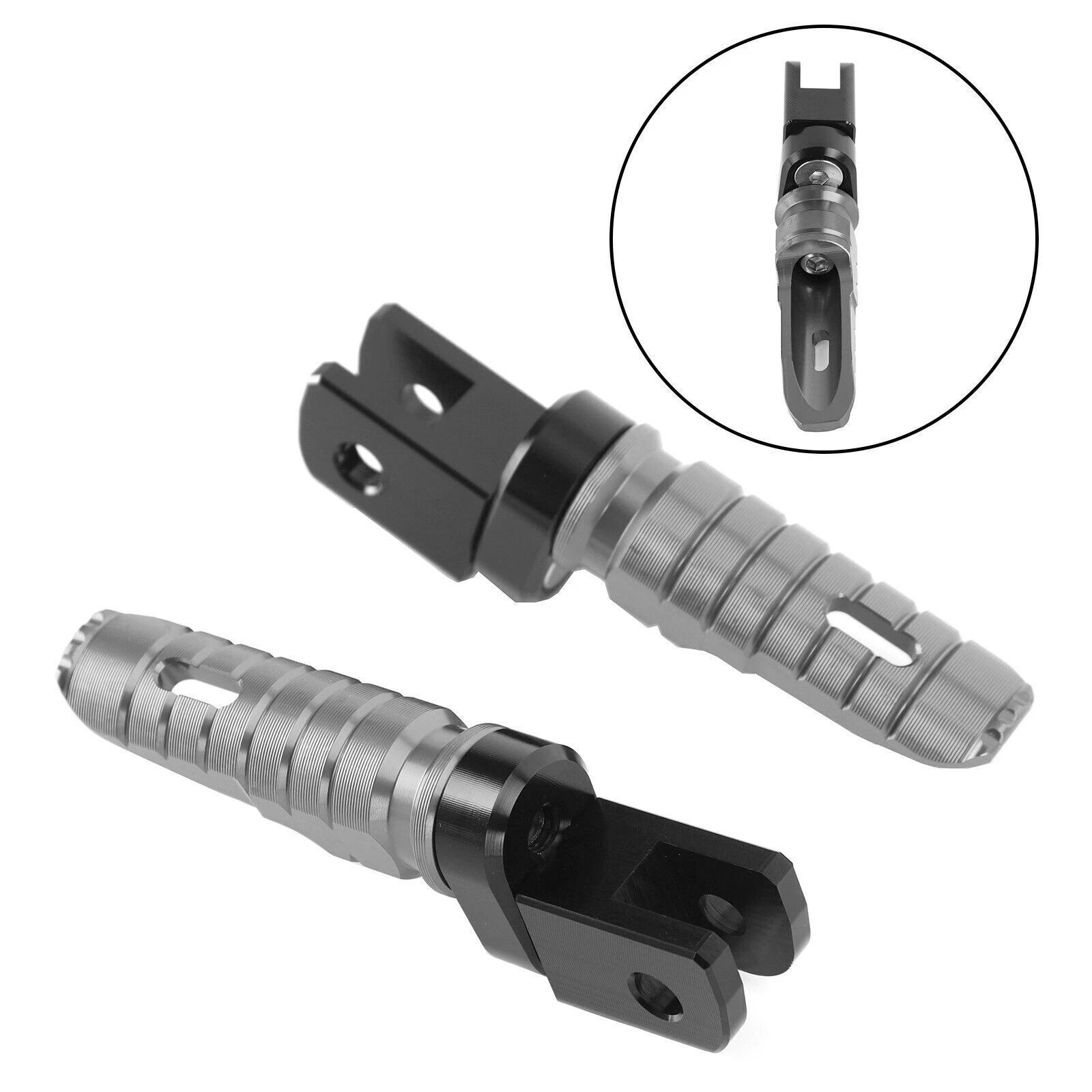 Front Footrests Foot Pegs for Street Triple 765/Daytona 675 (2017–2023)