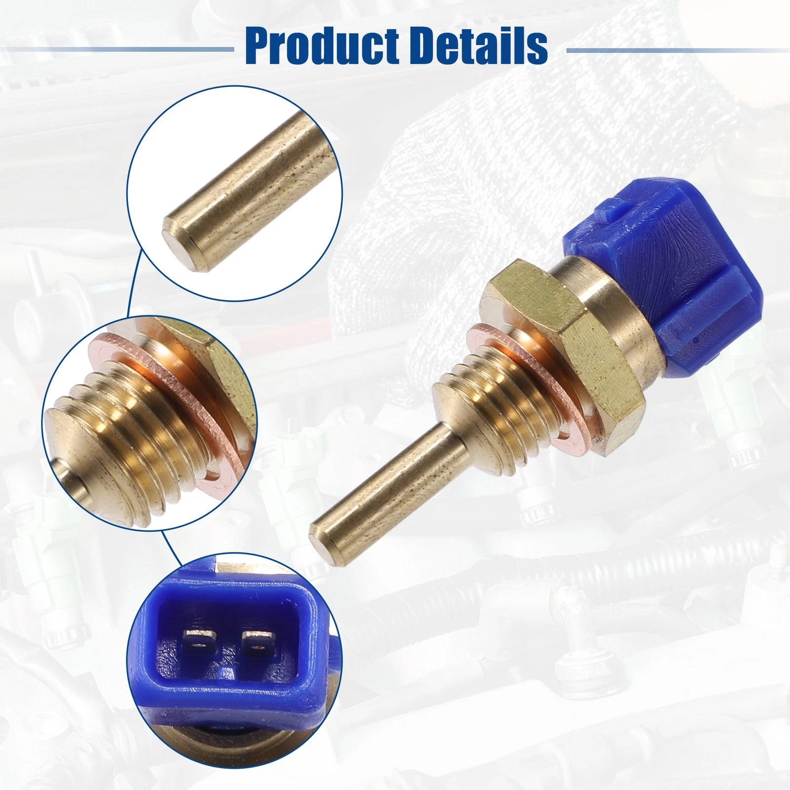 Engine Coolant Temperature Sensor for Nissan Stanza (1986–1994) No. 22630-51E00