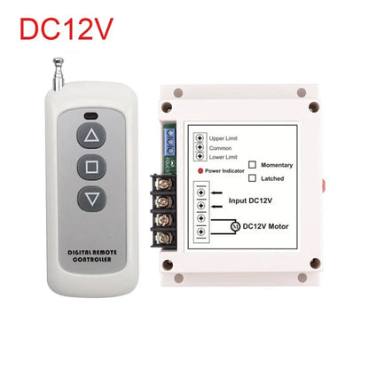 Motor Controller for DC12V 24V (115x95x40mm Receiver, ABS Housing)