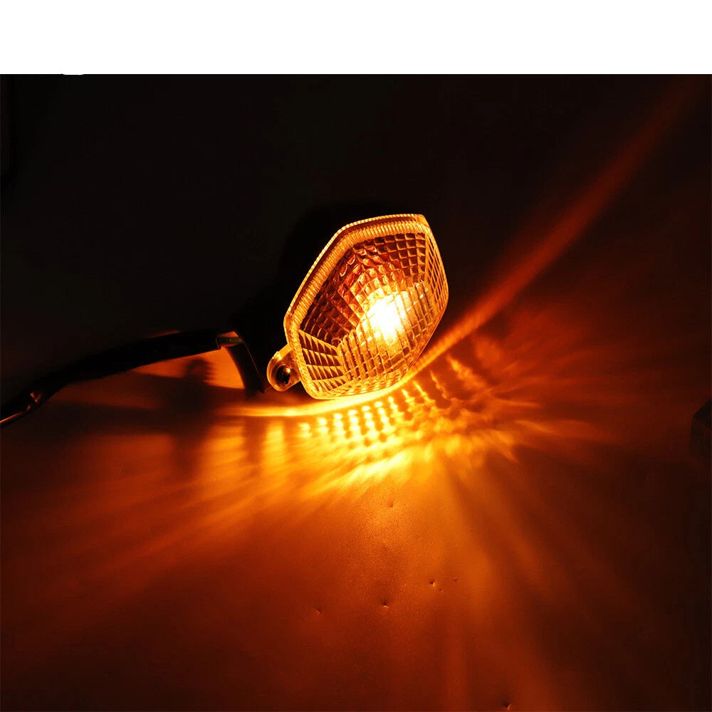 2Pcs Amber Turn Signal Light Indicator Lamp for Suzuki DRZ400E DRZ400S (2000–2020)