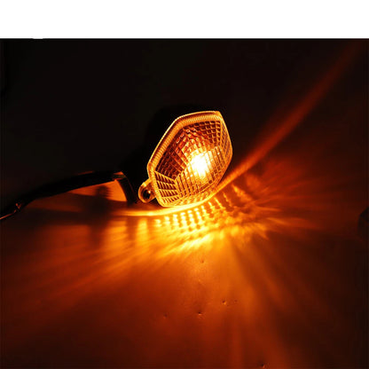 2Pcs Amber Turn Signal Light Indicator Lamp for Suzuki DRZ400E DRZ400S (2000–2020)
