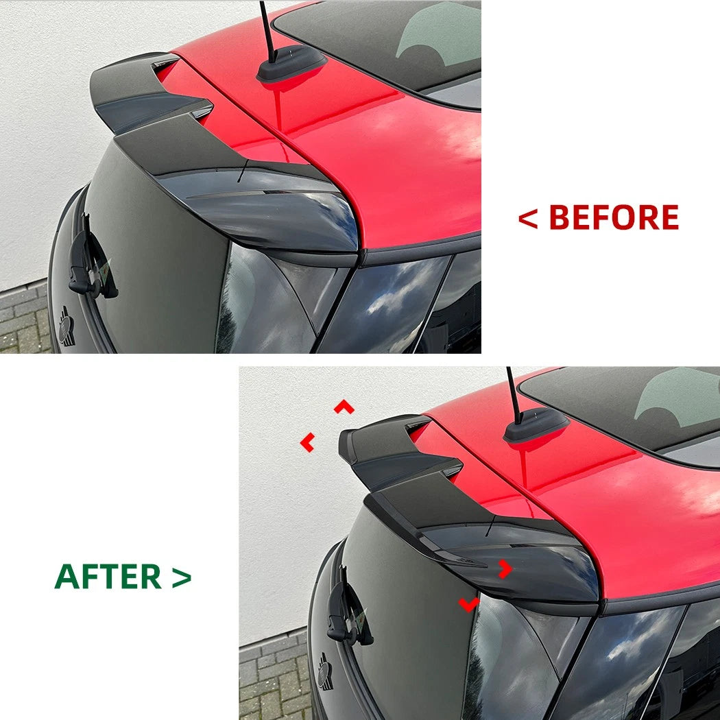 Carbon Look Rear Roof Spoiler Wing Trim for Mini Cooper S JCW F65 F66 (2024+)