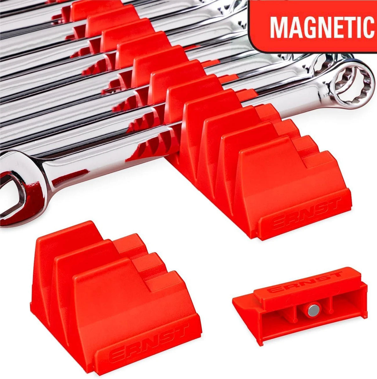 Magnetic Modular Wrench Pro for Ernst 40 Tool (Red)