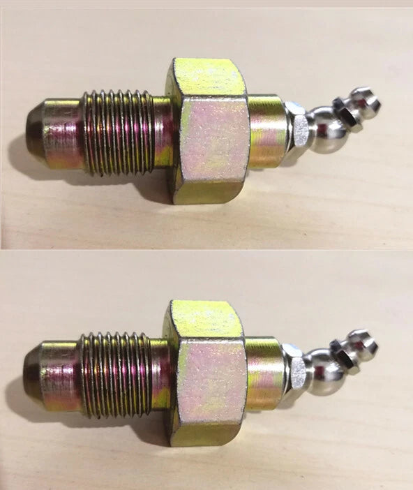 Track Adjuster Grease Valve 45° for Hitachi EX60/70/120/200/210/240 (2PC)