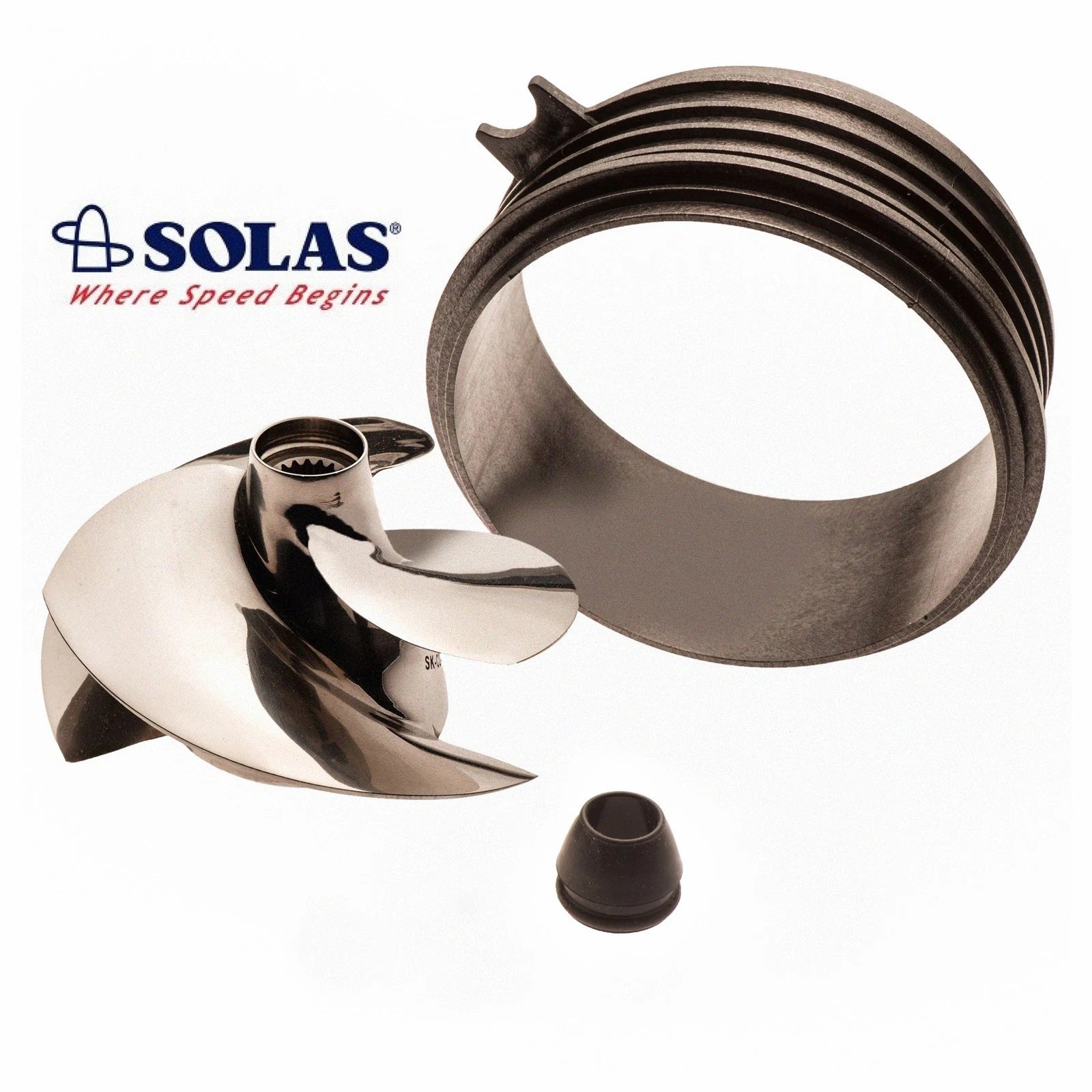 Solas Impeller SK-CD-13/18 with Wear Ring for Sea Doo Spark 2-Up/3-Up (2014–2023)