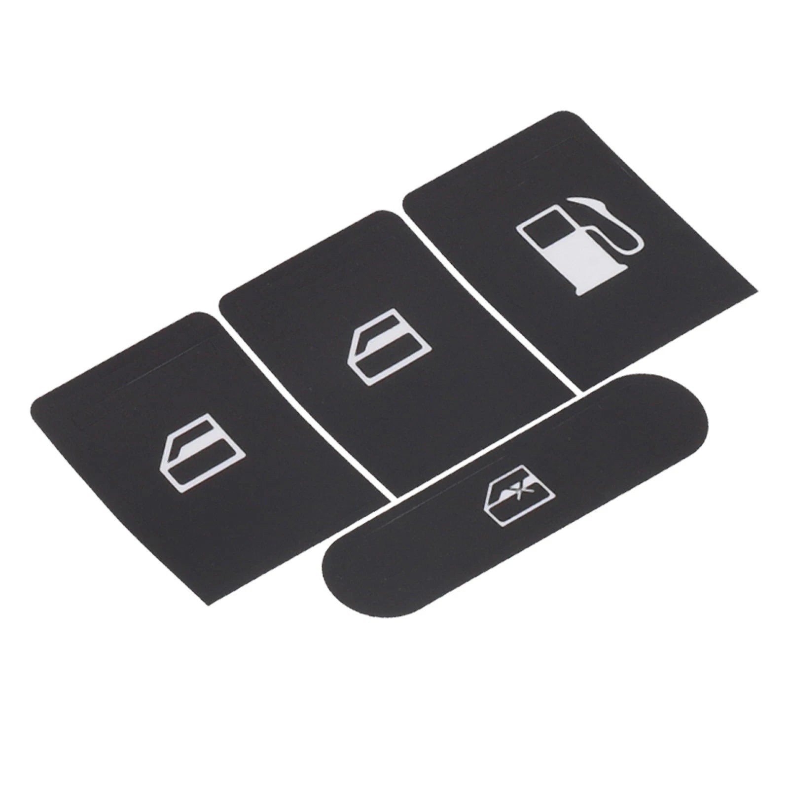 Sticker Set for Golf V, Passat (2003–2010) - Black Overlay