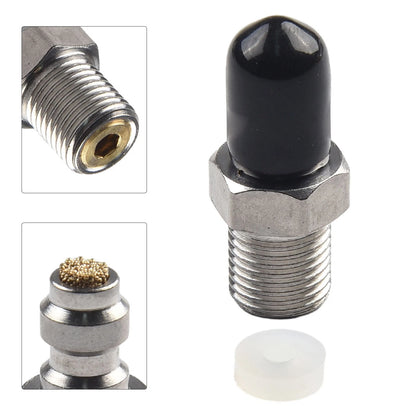 8mm Quick Connect Valve for M101 (Stainless Steel + Copper)