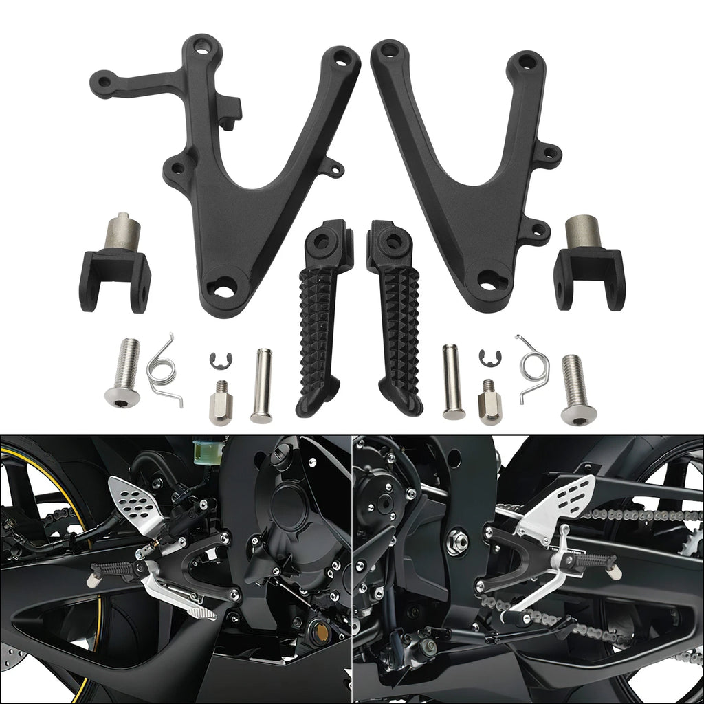 Front Driver Footrest Pegs Bracket for Yamaha YZF R1 (2004–2006)