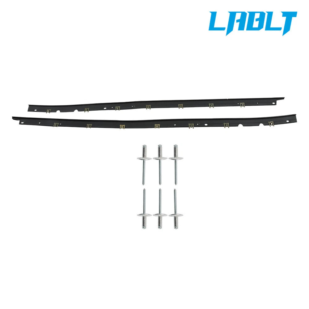 Window Felt Sweeps Weatherstrip Outer for Chevrolet Corvette (1984–1996)