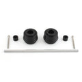Front Wheel Axle Fork Slider Crash Protector for Zontes Shengshi 368 D E M (2019–2021) Black