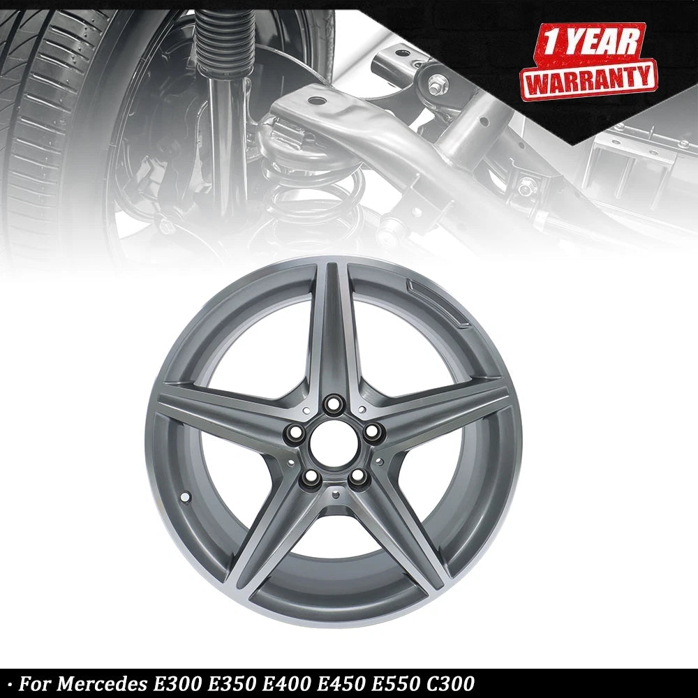 18" x 8.5" Replacement Rim Wheel for Mercedes E300 E350 E400 E450 E550 C300 (2017–2023)