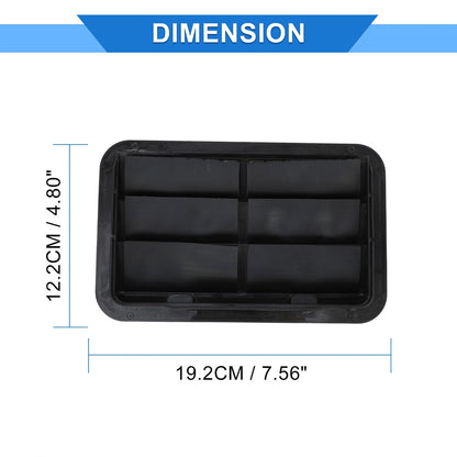 Center Dash A/C Outlet Replacement for Ford Fusion (2013–2020) Black