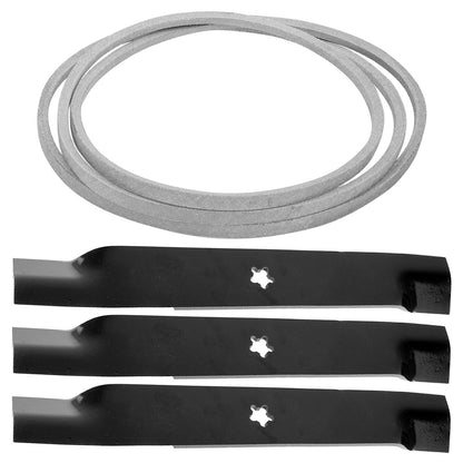 Deck Belt Blade Replacement for Husqvarna GTH3052TF GTH52XLS TS352 (2009–2015)