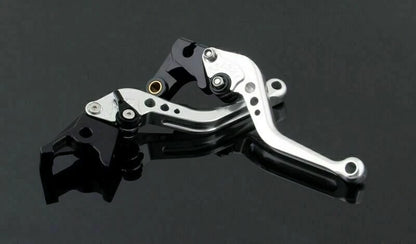Short Brake Clutch Levers for Honda X-11 (1999–2002) T9 Silver