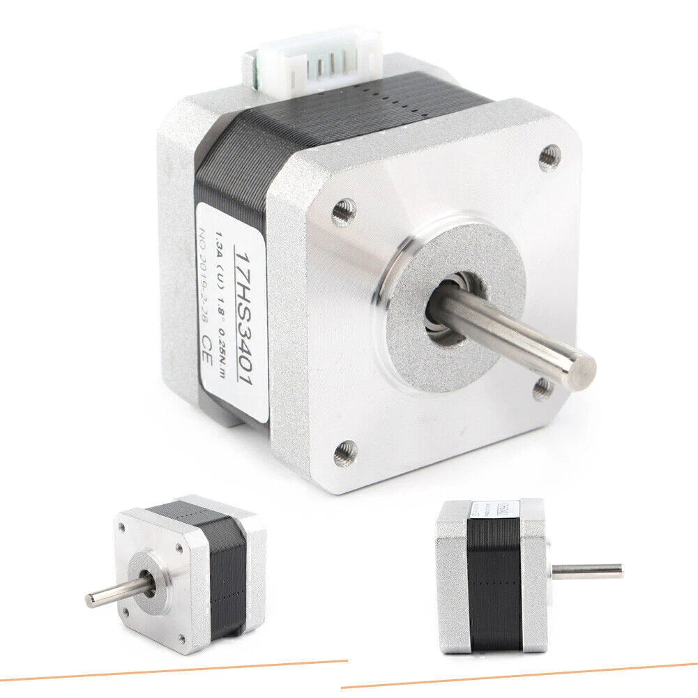 Motor Bipolar DC12V 12mN 1.3A for CNC/3D Printer Extruder (17HS3401)