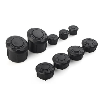 9PCS Frame Hole Cover Caps Plug Kit for BMW R1200GS LC Adventure (2014–2018)