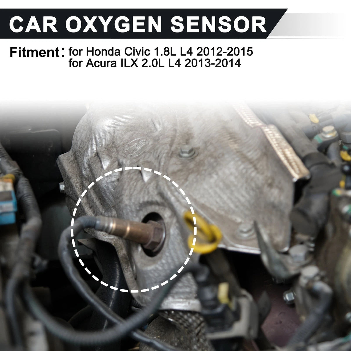 Oxygen Sensor Upstream for Honda Civic 1.8L L4 (2012–2015)