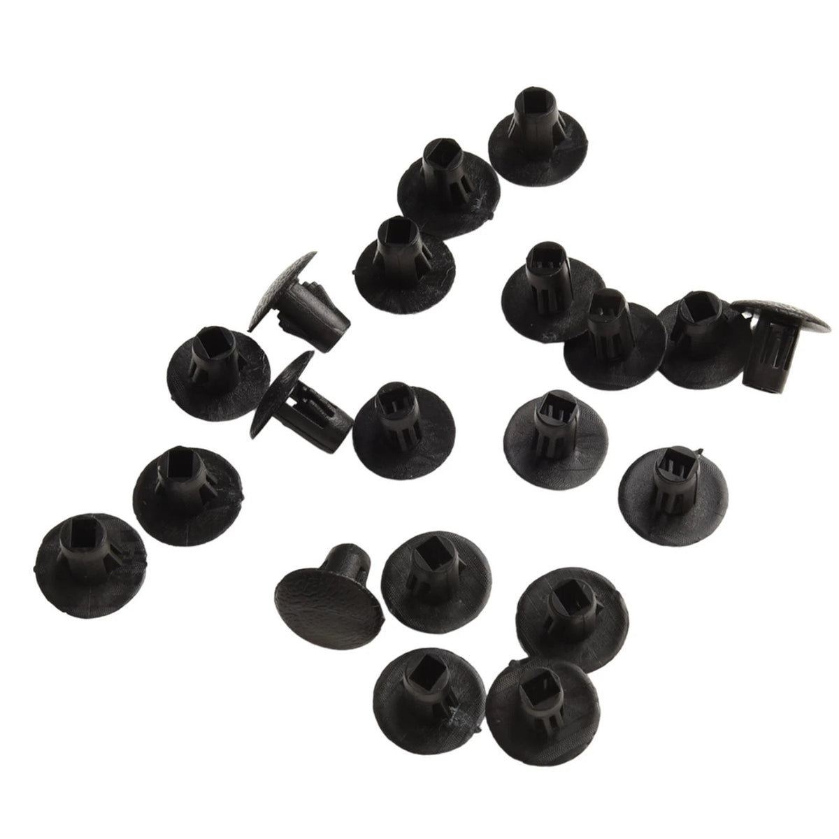 Easy Installation 20Pcs Black Plastic for splash Guard Shield Clips for Toyota