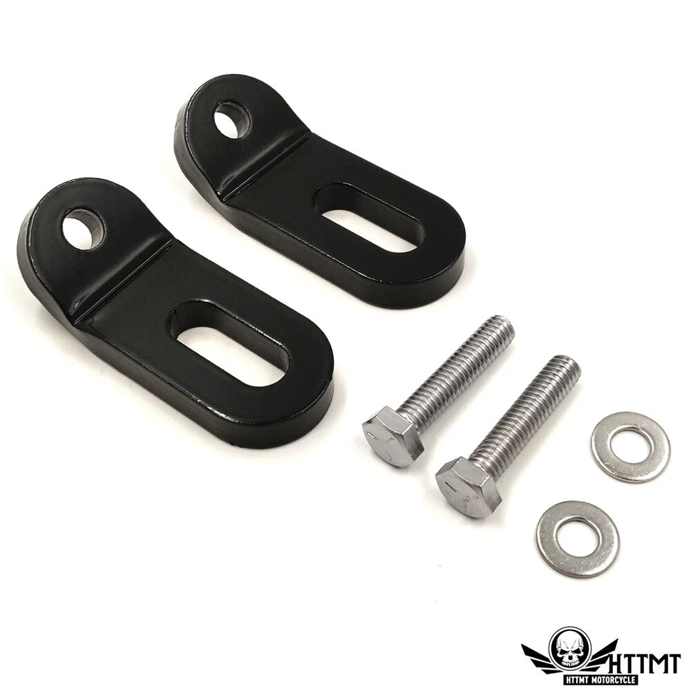 HTTMT Black Touchless Tie-Downs for Harley Touring Road King Electra Glide (2014–2023)