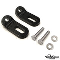 HTTMT Black Touchless Tie-Downs for Harley Touring Road King Electra Glide (2014–2023)