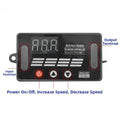 PWM DC Motor Speed Controller 10A with Digital Display for Industrial Use