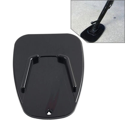 Universal Aluminum Alloy Motorcycle Side Stand Kickstand Pad Plate