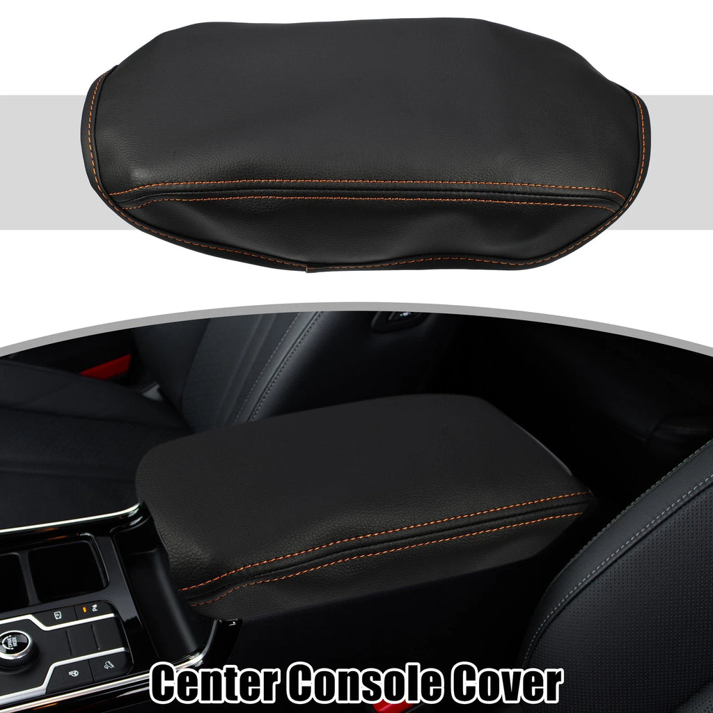 Center Console Cover Pad Replacement for Subaru Forester 2019-2023 Black